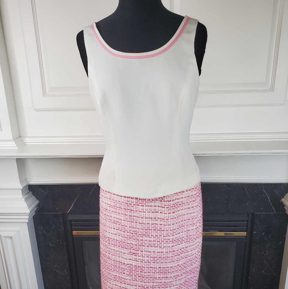 VINTAGE TAHARI TWO PIECE SKIRT SET
